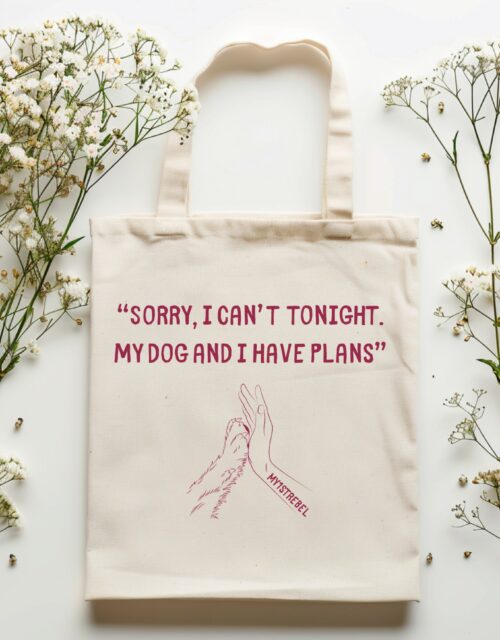 Tote Bag Dog